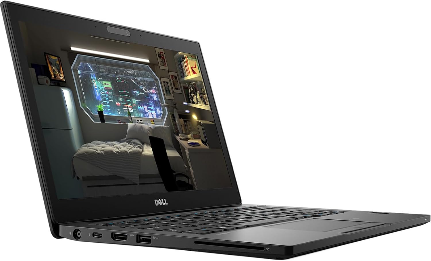 Dell Latitude 7290 Business Laptop, 12.5' Premium, Intel Core i5-8250U, 256GB SSD 16GB DDR4 RAM, Windows 11 Pro (Renewed)