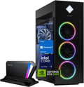 HP OMEN 45L GT22 RTX 5090 Gaming Desktop, Intel Ultra 9 285K, NVIDIA RTX 5090, 64GB DDR5 RAM, 4TB SSD, RGB Light Studio & Gaming Hub,Wi-Fi 6, W11H, Bundle with Lexar SL660 512GB Portable SSD