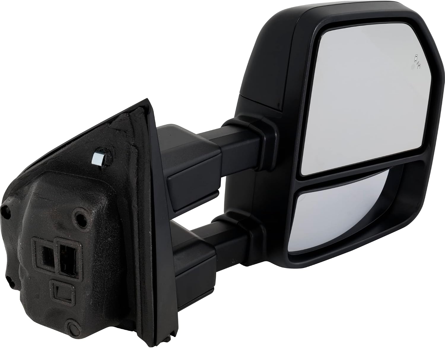 Kool Vue Passenger Side Power Heated Towing Mirror for Ford F-250 Super Duty 2020-2022 Power Fold With Signal Light, Blind Spot Monitor & Puddle Lamp; Without Memory Auto Extend Paintable