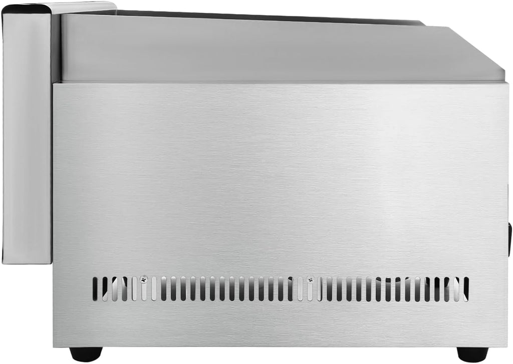 Commercial Gas Grill, BBQ Grill Commercial Countertop Gas Grill,Stainless Steel Grill Tool Heavy Duty Professional Countertop Gas Grill (Style 6)