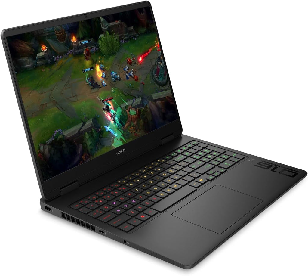 HP 2025 Gaming Laptop | Omen 16-AP000 | AMD 16-Core Ryzen 9 8940HX | NVIDIA GeForce RTX 5060 | 16GB DDR5 | 512GB SSD | 16.0' 1920x1200 144Hz | Win11 Pro - Wi-Fi 6 - BT 5.3 - Backlit KB - Shadow Black