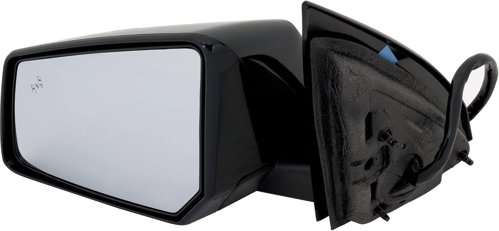 Garage-Pro Driver Side Power Heated Car Side Mirror Blindspot for Chevrolet Traverse 2013-2017, Power Fold with Signal Light, Blind Spot Monitor & Memory, Paintable