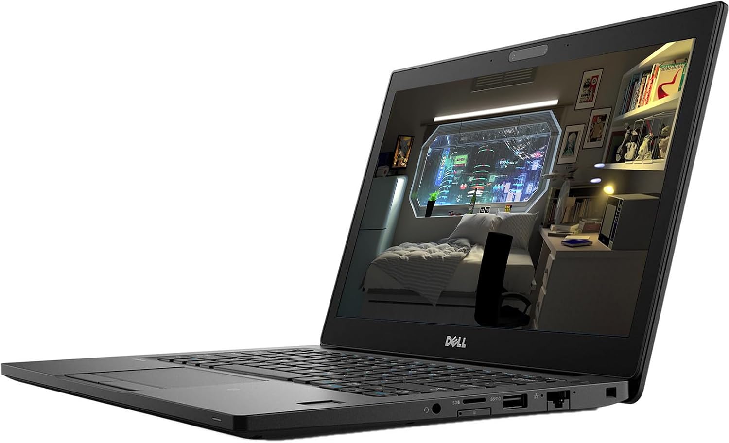 Dell Latitude 7290 Business Laptop, 12.5' Premium, Intel Core i5-8250U, 256GB SSD 16GB DDR4 RAM, Windows 11 Pro (Renewed)