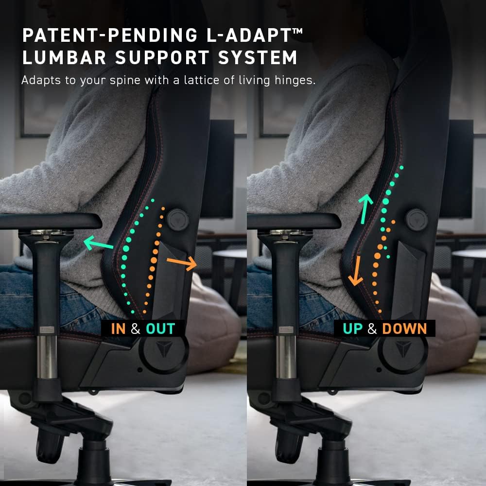 Secretlab Titan Evo House Lannister Gaming Chair - Reclining & Heavy Duty Computer Chair with 4D Armrests - Magnetic Head Pillow & Lumbar Support - Up to 395 lbs - Red/Gold - Leatherette