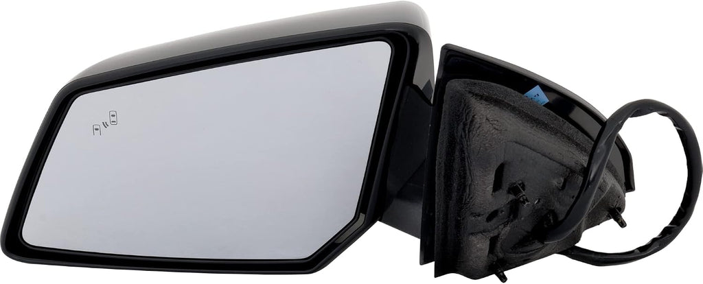 Garage-Pro Driver Side Power Heated Car Side Mirror Blindspot for Chevrolet Traverse 2013-2017, Power Fold with Signal Light, Blind Spot Monitor & Memory, Paintable