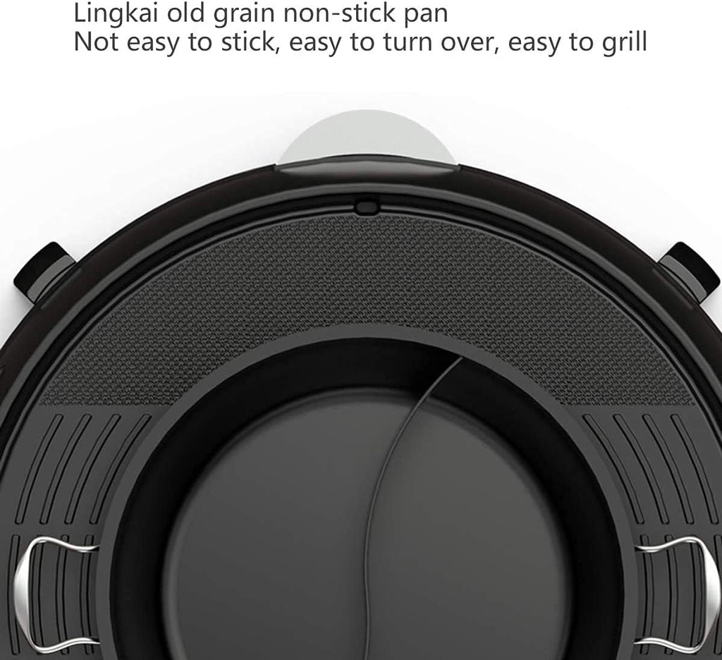 BBQ Smokeless Grill Multifunctional BBQ hot Pot Double Pot,Integrated Kitchen Pot,Electric hot Pot,Electric Barbecue Grill,Electric Baking Tray is Convenient and Stylish-One-Piece shabu-shabu