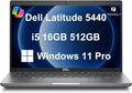 Dell Latitude 5440 5000 Business Laptop (14' FHD Anti-Glare, Intel 10-Core i5-1345U vPro (> i7-1255U), 16GB RAM, 512GB SSD), Thunderbolt 4, Ethernet, Wi-Fi 6E, Bluetooth, HDMI, Win 11 Pro w/Copilot