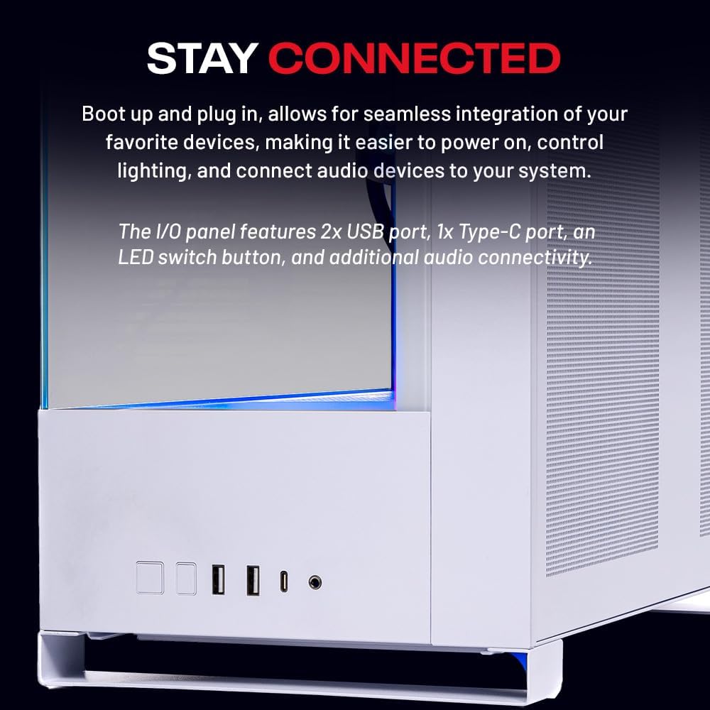 Skytech Gaming Archangel 5 Gaming PC, AMD Ryzen 7 9700X 3.8GHz, NVIDIA RTX 5060 Ti 8GB VRAM, 1TB NVMe SSD, 24GB DDR5 RAM 6000, 750W Gold PSU, 360 ARGB AIO, WI-FI 5, Windows 11, Desktop