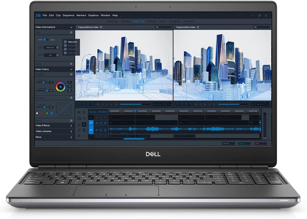 Dell Precision 7560 Workstation Laptop | 15.6' 3840x2160 4k | Core i7-11850H - 1TB SSD Hard Drive - 64GB RAM | 8 cores @ 4.8 GHz Win 11 Pro Silver (Renewed)