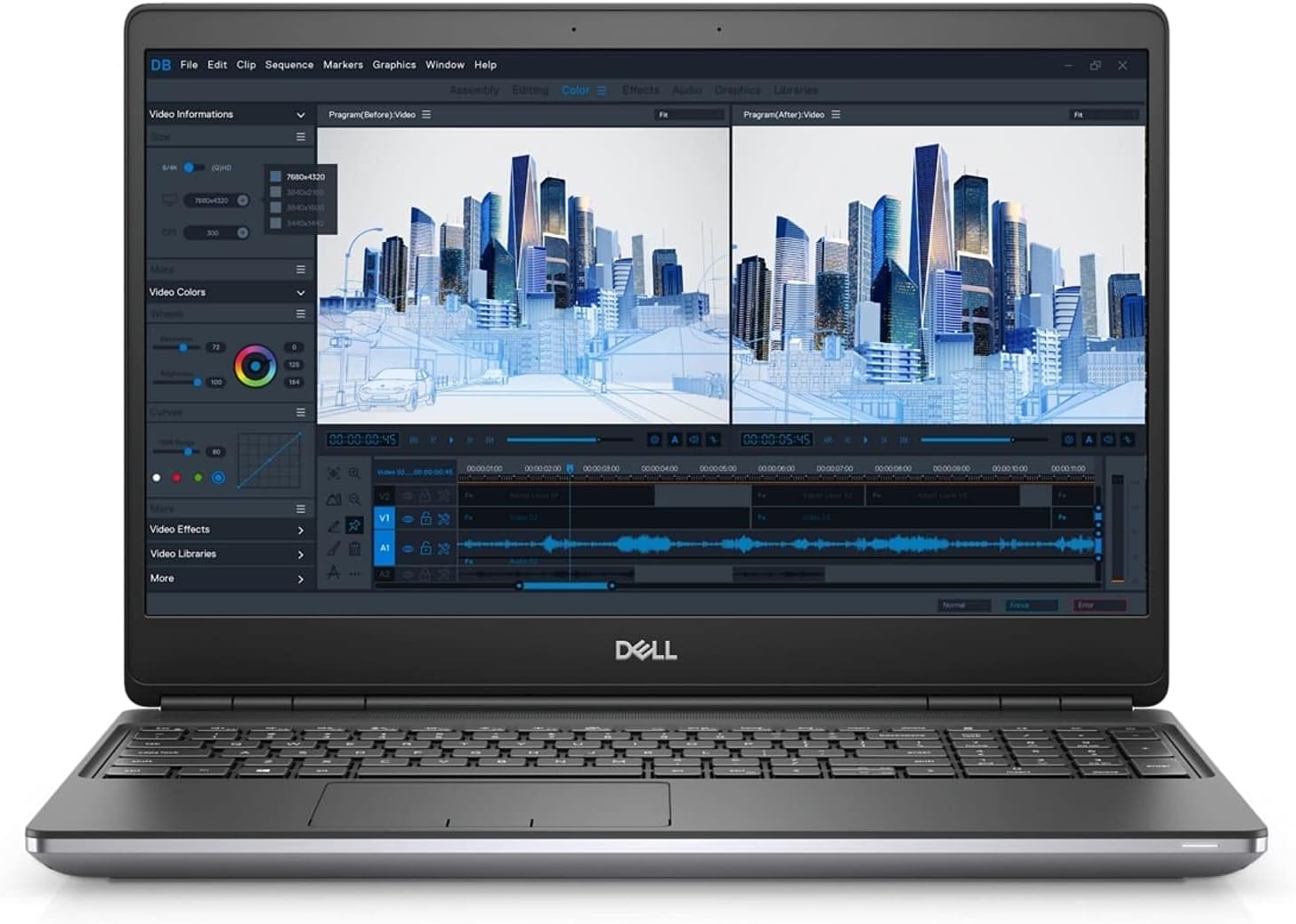 Dell Precision 7560 Workstation Laptop | 15.6' 1920x1080 FHD | Core i9-11950H - 2TB SSD Hard Drive - 128GB RAM - Nvidia RTX A3000 | 8 cores @ 5 GHz - 6GB GDDR6 Win 11 Pro Silver