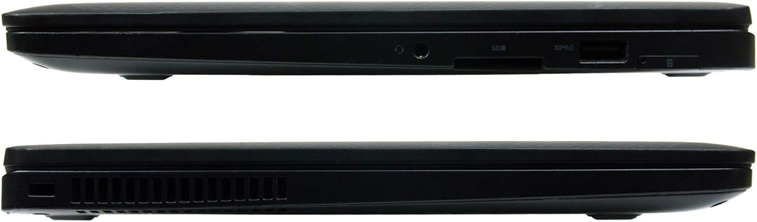 Dell Latitude E7270 12.5' Laptop, Core i5-6300U 2.4GHz, 8GB RAM, 240GB Solid State Drive, Windows 10 Pro 64bit (Renewed)