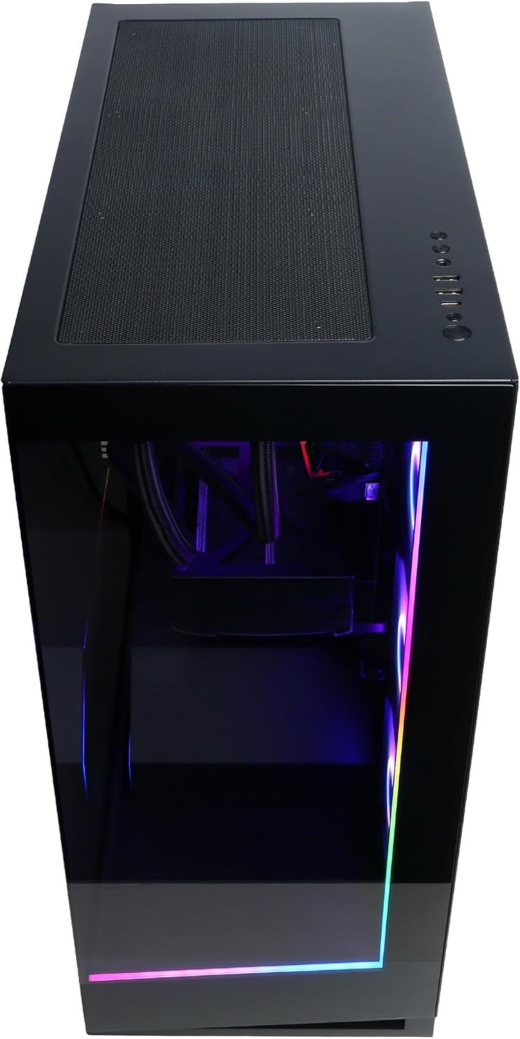 CyberPowerPC Gamer Supreme Gaming PC AMD Ryzen 9 9900X 4.4GHz, Radeon RX 9060 XT 16GB, 32GB DDR5, 2TB PCIe 4.0 SSD, WiFi Ready & Windows 11 Home (SLC10200A2)