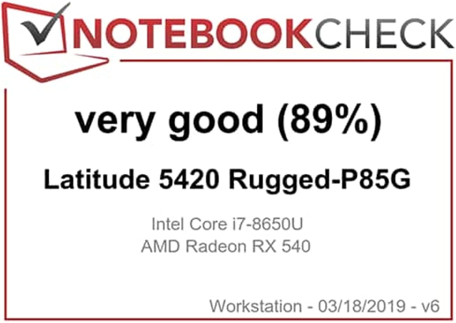 Dell Latitude Rugged 5420 Laptop | 14' 1920x1080 FHD | Core i5-8350U - 256GB SSD Hard Drive - 16GB RAM | 4 cores @ 3.6 GHz Win 11 Pro Black (Renewed)