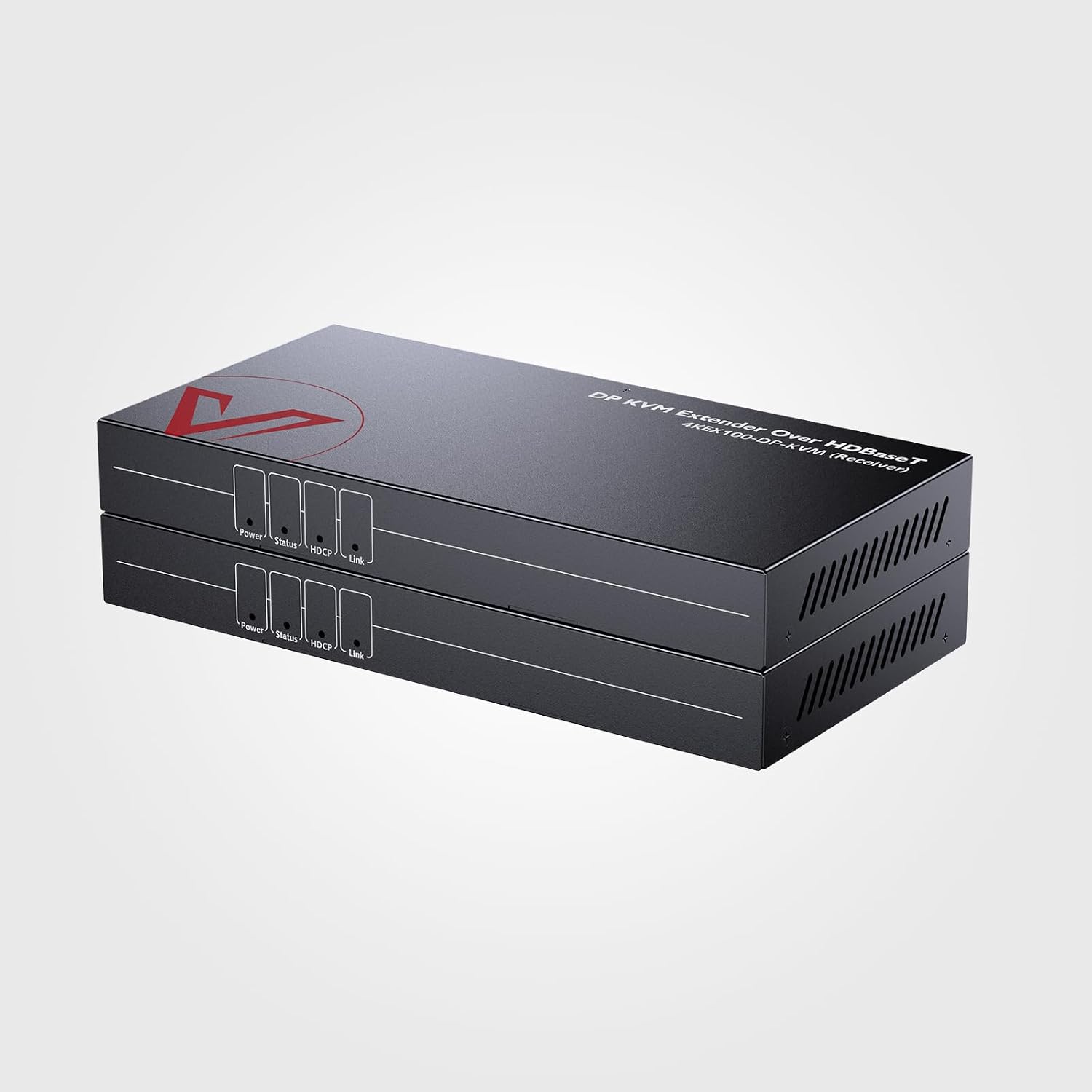 AV Access DisplayPort KVM Extender 330ft/100m, 4K@30Hz, Zero Latency, USB 2.0 Keyboard Mouse Control, HDBaseT PoE, RS232, EDID, for Server Room, Control Room
