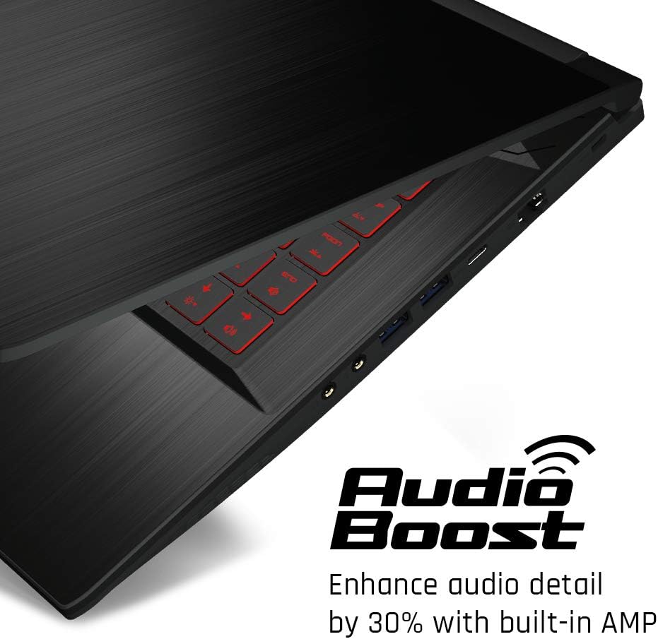 msi GF63 Thin 9RCX -615 15.6' Gaming Laptop, Intel Core i5-9300H, NVIDIA GTX 1050Ti, 8GB, 512GB NVMe SSD, Win10
