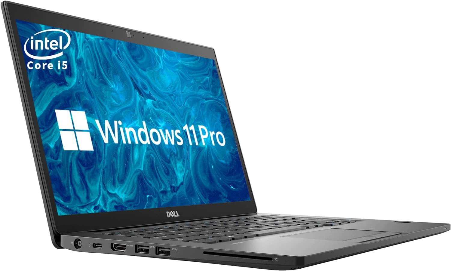 Dell Latitude 7490 14' Laptop Computer, Intel Core i5-8250U, 16GB DDR4 RAM, 256GB SSD, Backlit Keyboard, Webcam, HDMI, Type-C, Windows 11 Pro (Renewed)