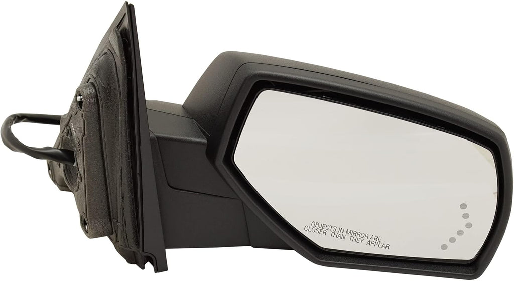 Kool Vue Driver & Passenger Side Power Heated Mirrors for Chevrolet Silverado 1500 GMC Sierra 1500 2014-2018 Power Fold With Signal Light, Memory & Puddle Lamp; Without Blind Spot Monitor Textured