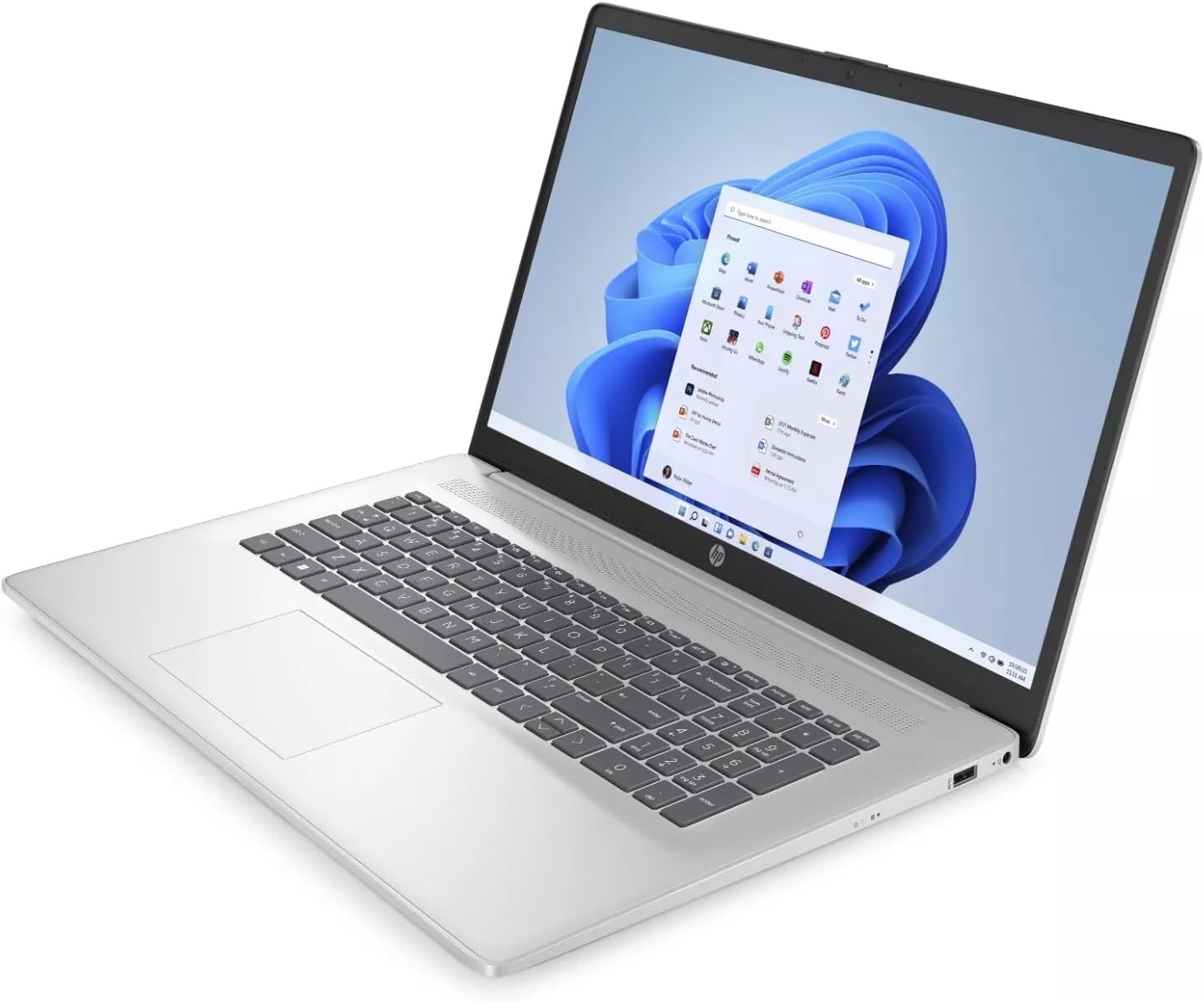 HP 17 Laptop, 17.3' HD+ Screen, Intel i5 1334u(up to 4.6 GHz), 64 GB RAM, 1 TB SSD, Webcam, Intel Graphics, Wi-Fi 6, Long Battery Life, Windows 11 Pro & Office Pro Lifetime License, w/Accessories