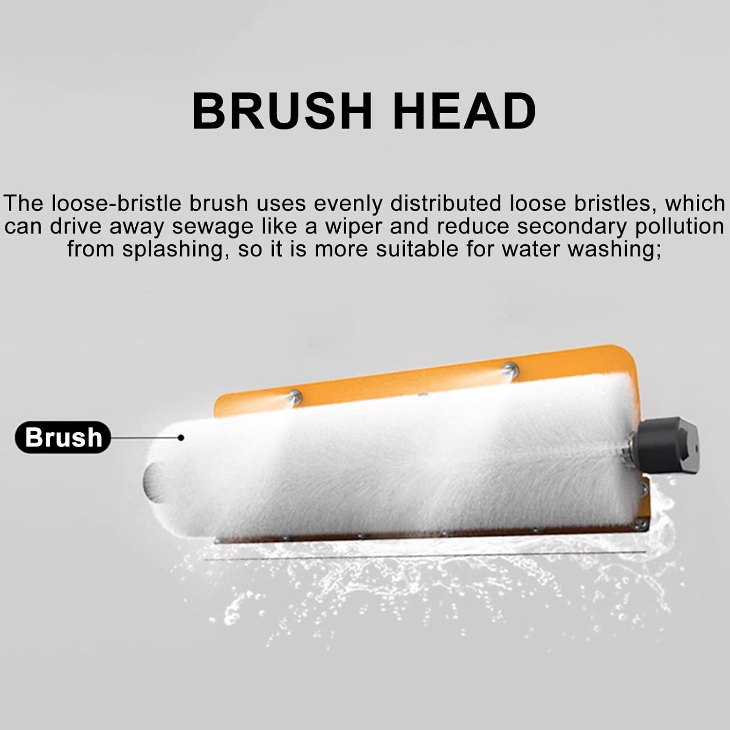 7.5m Adjustable Solar Panel Cleaning Brush, Electric Pv Panel Cleaning Roller Brush, Automatic Water Supply Cleaner, with Extendable Pole(Purpose)