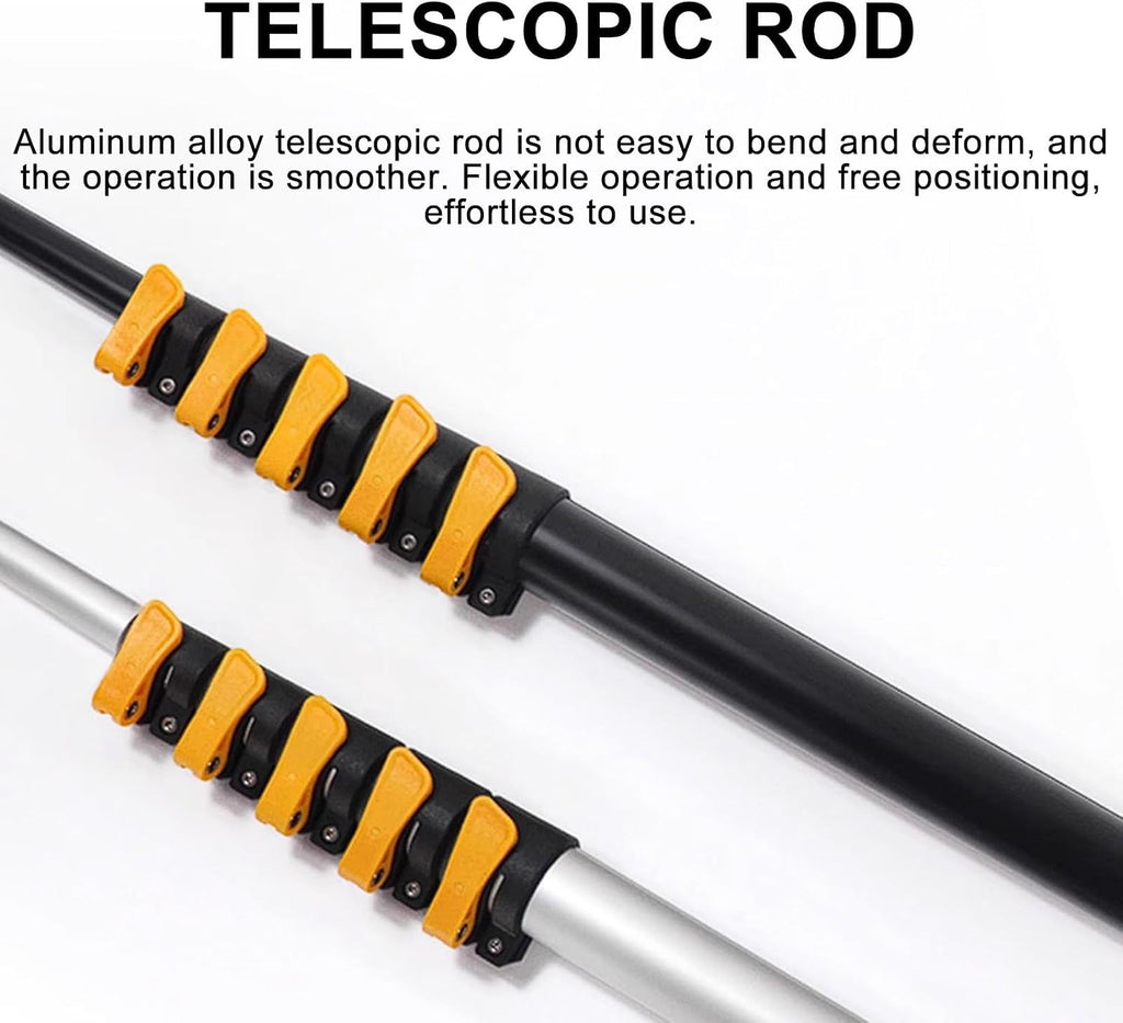 Electric Solor Panel Cleaning Roller Brush, Automatic Water Supply Cleaning Tool, Photovoltaic Panel Cleaner, Dry Cleaning No Water Brush,Mains