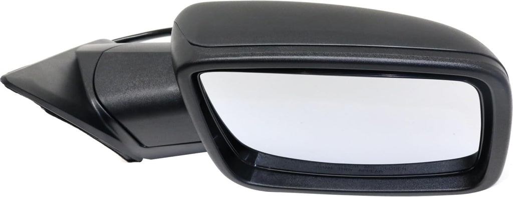 Garage-Pro Power Heated Mirrors For Ram 1500 2013-2018, Dodge Ram 1500 Accessories, Textured, Power Fold With Signal Light & Puddle Lamp; Without Blind Spot Monitor & Memory