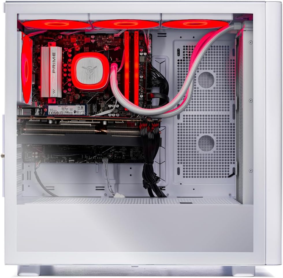 Skytech Gaming Chronos 3 Desktop PC, Intel i7 14700F 2.1 GHz (5.3GHz Turbo), NVIDIA RTX 5060 Ti 16GB, 1TB NVMe SSD, 16GB DDR5 RAM 5200, 850W Gold ATX 3 PSU, 360mm ARGB AIO, Wi-Fi, Win 11