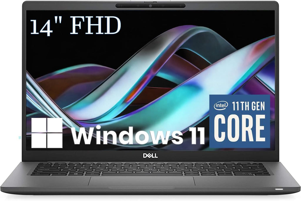 Dell Latitude 7420 Laptop Computer, 14' FHD Notebook PC, Intel Core i5-1145G7 up to 4.4GHz, 16GB RAM, 256GB SSD, HDMI, Thunderbolt4, WiFi, BT Windows 11 Pro (Renewed)