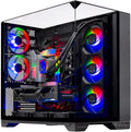 Skytech Gaming O11 Vision Gaming PC, AMD Ryzen 7 9800X3D 4.7GHz, AMD RX 9070XT 16GB, 2TB Gen4 NVMe SSD, 32GB DDR5 RAM 6000, 850W Gold ATX 3 PSU, 360 ARGB AIO, Wi-Fi, Win 11, Desktop