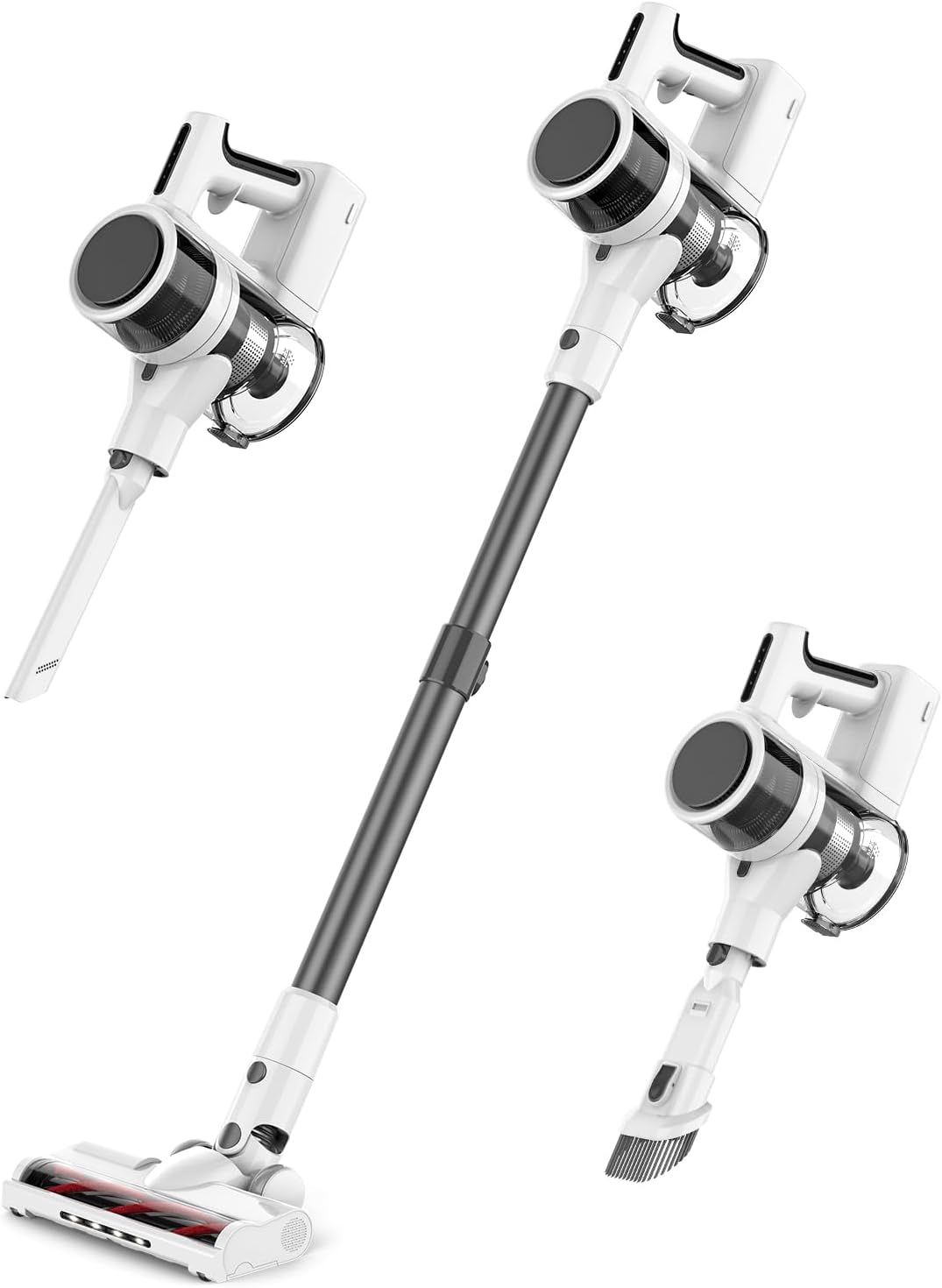 Comvtu Cordless Vacuums, 80,000PRM Powerful Motor Stick Vacuum