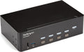 StarTech.com StarTech.com 4-Port Dual Monitor HDMI KVM Switch with Audio & USB 3.0 hub - 4K 30Hz - 4 PC Mac Computer KVM Switch Box for HDMI Display , TAA (SV431DHD4KU)