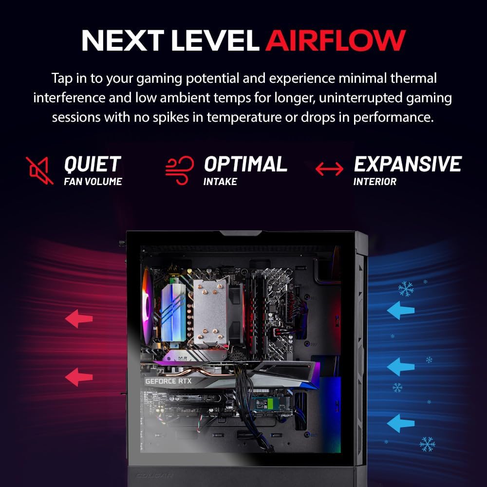 Skytech Gaming Blaze4 Mini Desktop PC, Ryzen 7 7700 3.8 GHz (5.3GHz), AMD RX 9060XT 16GB, 1TB NVMe SSD, 32GB DDR5 RAM 5200 RGB, 650W Gold PSU, Wi-Fi, Win 11