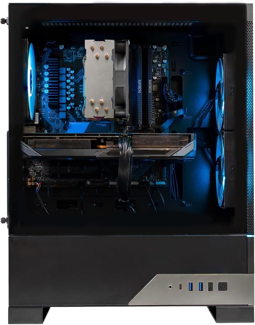 Skytech Gaming Nebula 2 Gaming PC, Intel i5 14400F 2.5GHz, NVIDIA RTX 5050 8GB, 1TB NVMe SSD, 16GB DDR4 RAM 3200, 650W Gold PSU, Wi-Fi, Win 11, Desktop