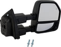 Kool Vue Passenger Side Power Heated Towing Mirror for Ford F-250 Super Duty 2020-2022 Power Fold With Signal Light, Blind Spot Monitor & Puddle Lamp; Without Memory Auto Extend Paintable