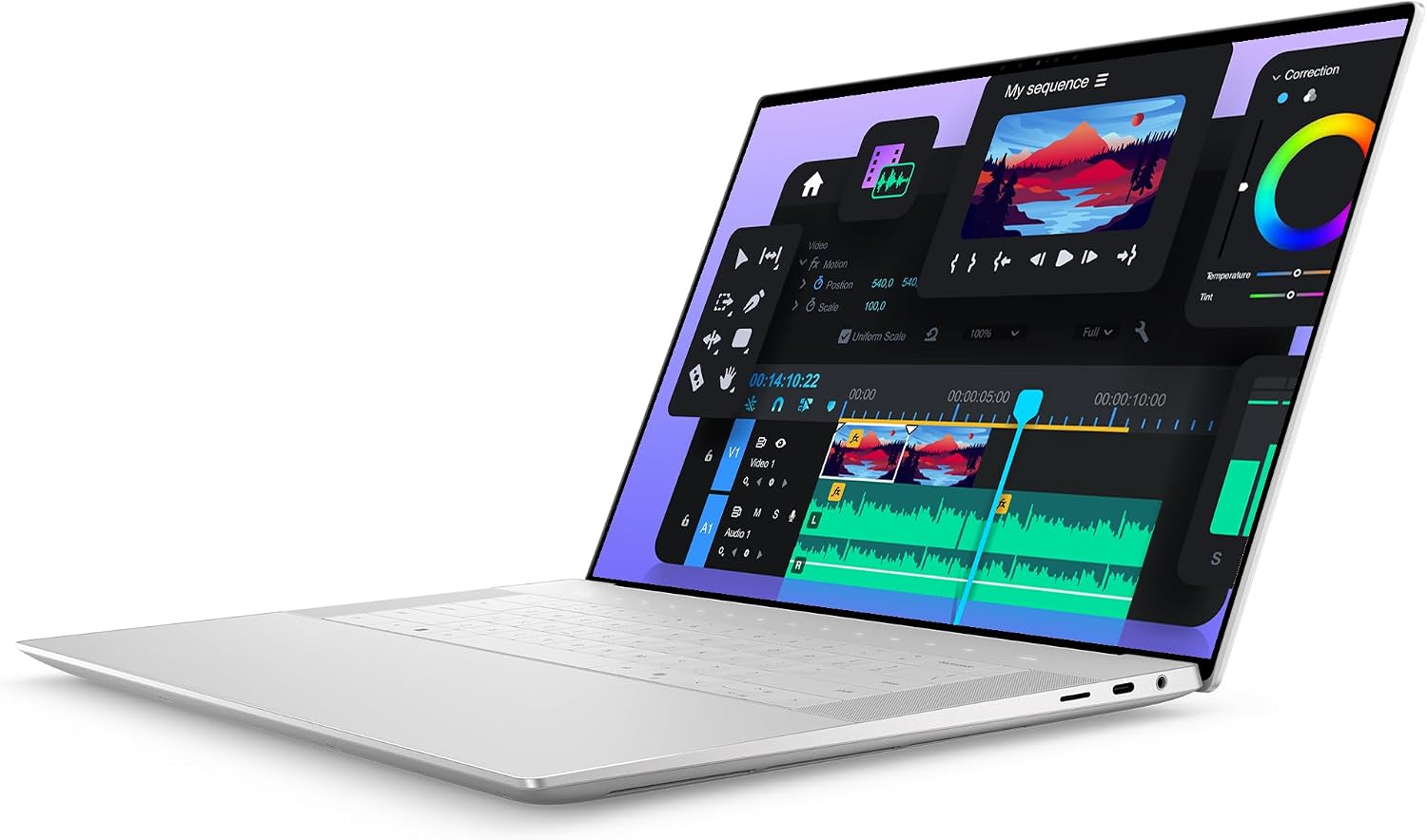Dell XPS 16 Laptop, Intel Ultra 9-185H, 32 GB LPDDR5x RAM, 1 TB PCIe SSD, 16.3' UHD+ (3840x2400) OLED Touchscreen, Nvidia G-Force RTX 4060, Backlit Keyboard, W11 Pro, Platinum
