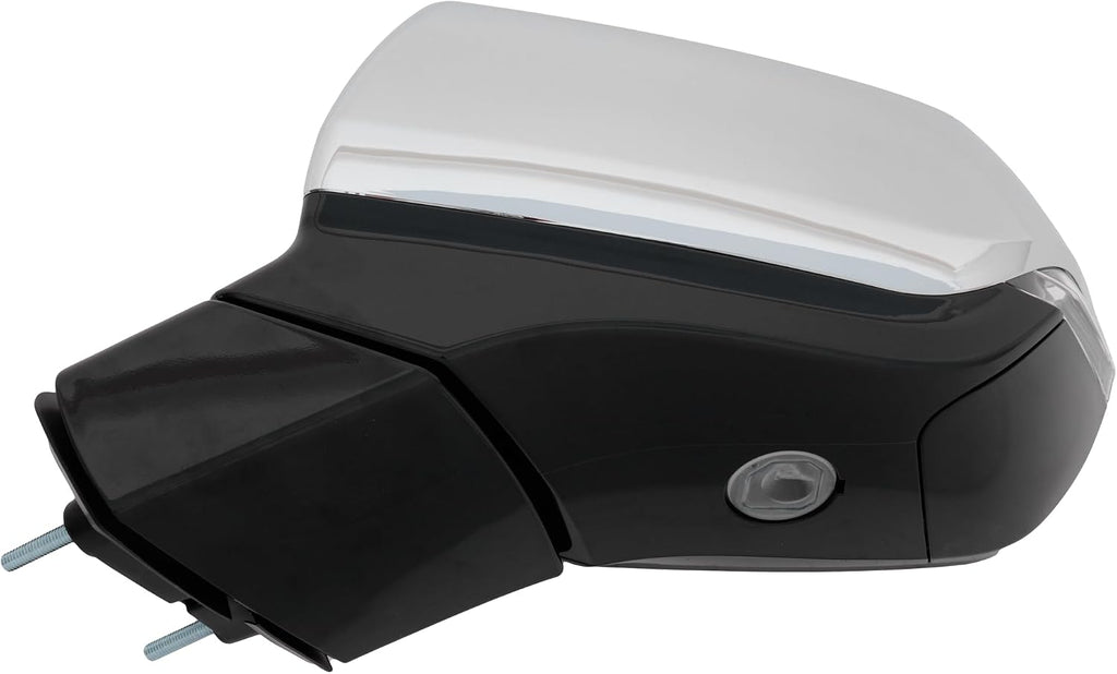 Garage-Pro Driver Side Power Heated Mirror for Chevrolet Tahoe Suburban GMC Yukon 2021-2023 Power Fold With Signal Light, Blind Spot Monitor, Memory & Puddle Lamp Chrome w/o Surround View Camera