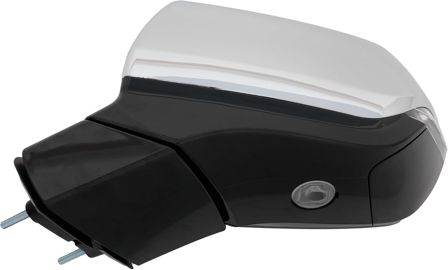 Garage-Pro Driver Side Power Heated Mirror for Chevrolet Tahoe Suburban GMC Yukon 2021-2023 Power Fold With Signal Light, Blind Spot Monitor, Memory & Puddle Lamp Chrome w/o Surround View Camera