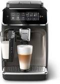 Philips 3300 Series Fully Automatic Espresso Machine with LatteGo Milk Frother, Black