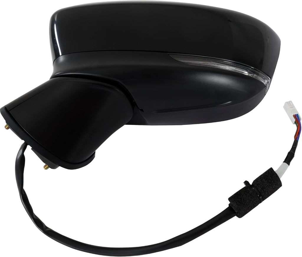 Kool Vue Driver Side Power Non-Heated Mirror for Mazda 6 2017-2021 With Signal Light & Blind Spot Monitor Paintable