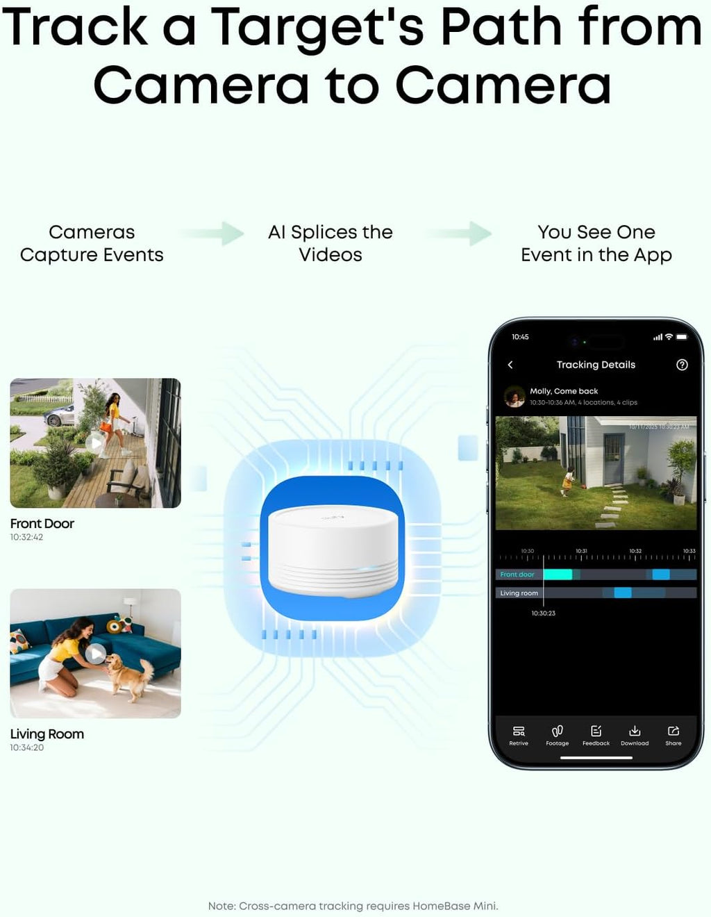 eufy Security eufyCam C35 2-Cam Kit, Wireless Security Indoor/Outdoor Camera, Magnetic Mount, Color Night Vision, Local Storage, No Subscription, IP67, Solar Panel Compatible, Build-in 8GB, Black