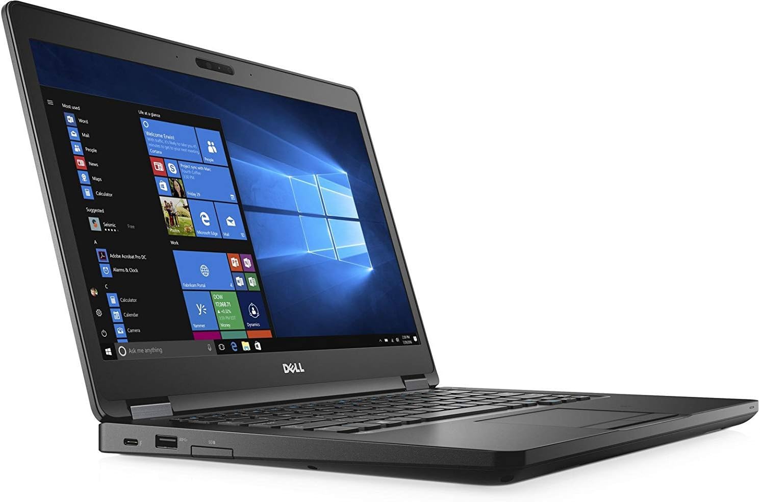 Dell Latitude 5480 Intel Core i7-7820HQ X4 2.9GHz 16GB 256GB SSD 14', Black (Renewed)
