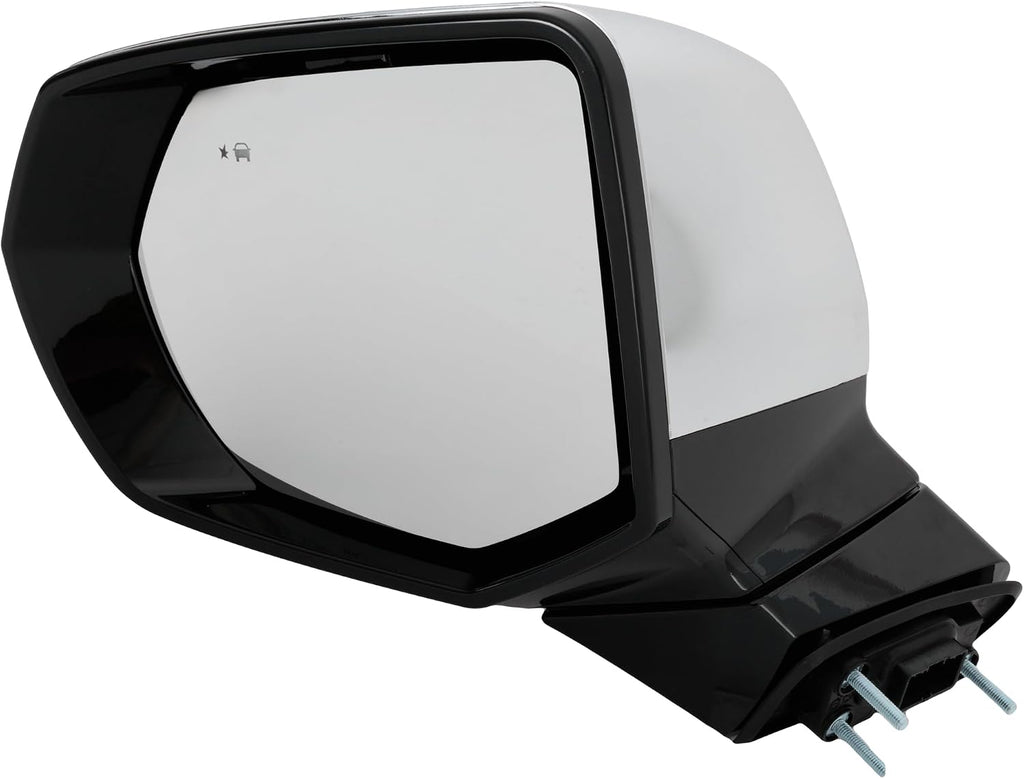 Garage-Pro Driver Side Power Heated Mirror for Chevrolet Tahoe Suburban GMC Yukon 2021-2023 Power Fold With Signal Light, Blind Spot Monitor, Memory & Puddle Lamp Chrome w/o Surround View Camera