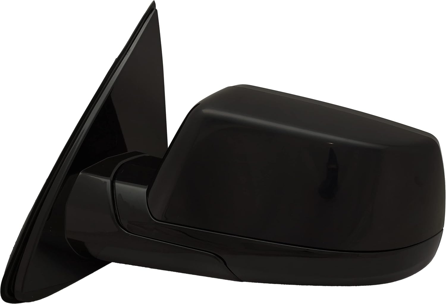 Kool Vue Left Power Heated Mirror for Chevrolet Tahoe Suburban 2015-2020 Power Fold With Signal Light, Blind Spot Monitor, Memory & Puddle Lamp; Without Auto-Dimming with 2 Caps With Object Sensor