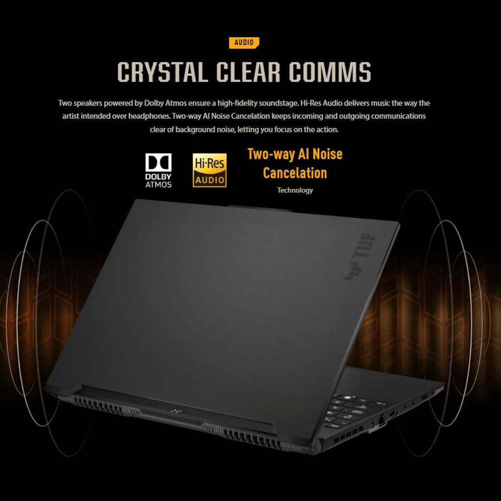 ASUS TUF Gaming A16 Laptop 16' WUXGA 165Hz 100% sRGB AMD 8-core Ryzen 7 7735HS 16GB RAM 512GB SSD Radeon RX 7700S 8GB (>RTX4060) Backlit USB4 Fast Charge AI Noise Cancelation Win11 w/ICP Accessory