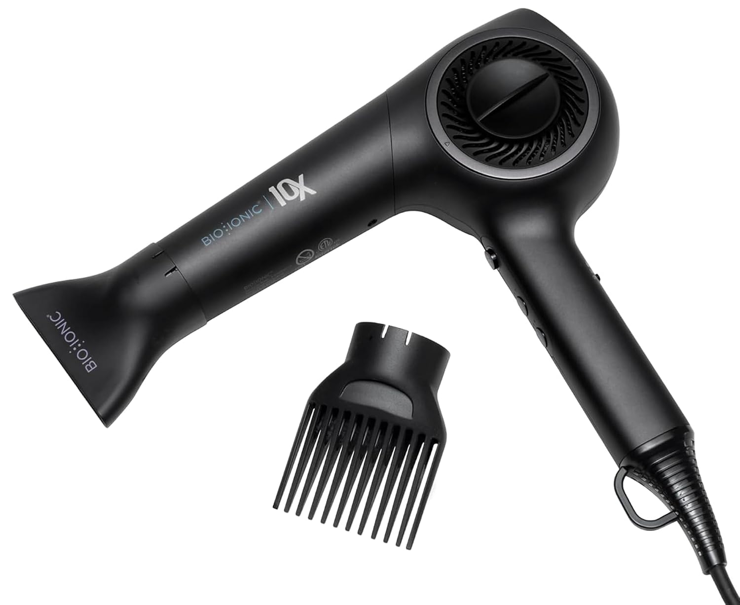 Bio Ionic 10X Ultralight Speed Hair Dryer, Blow Dryer with Adjustable Heat & Speed, Memory Function, Professional Hair Styling Tool for Fast, Frizz-Free Hairstyles