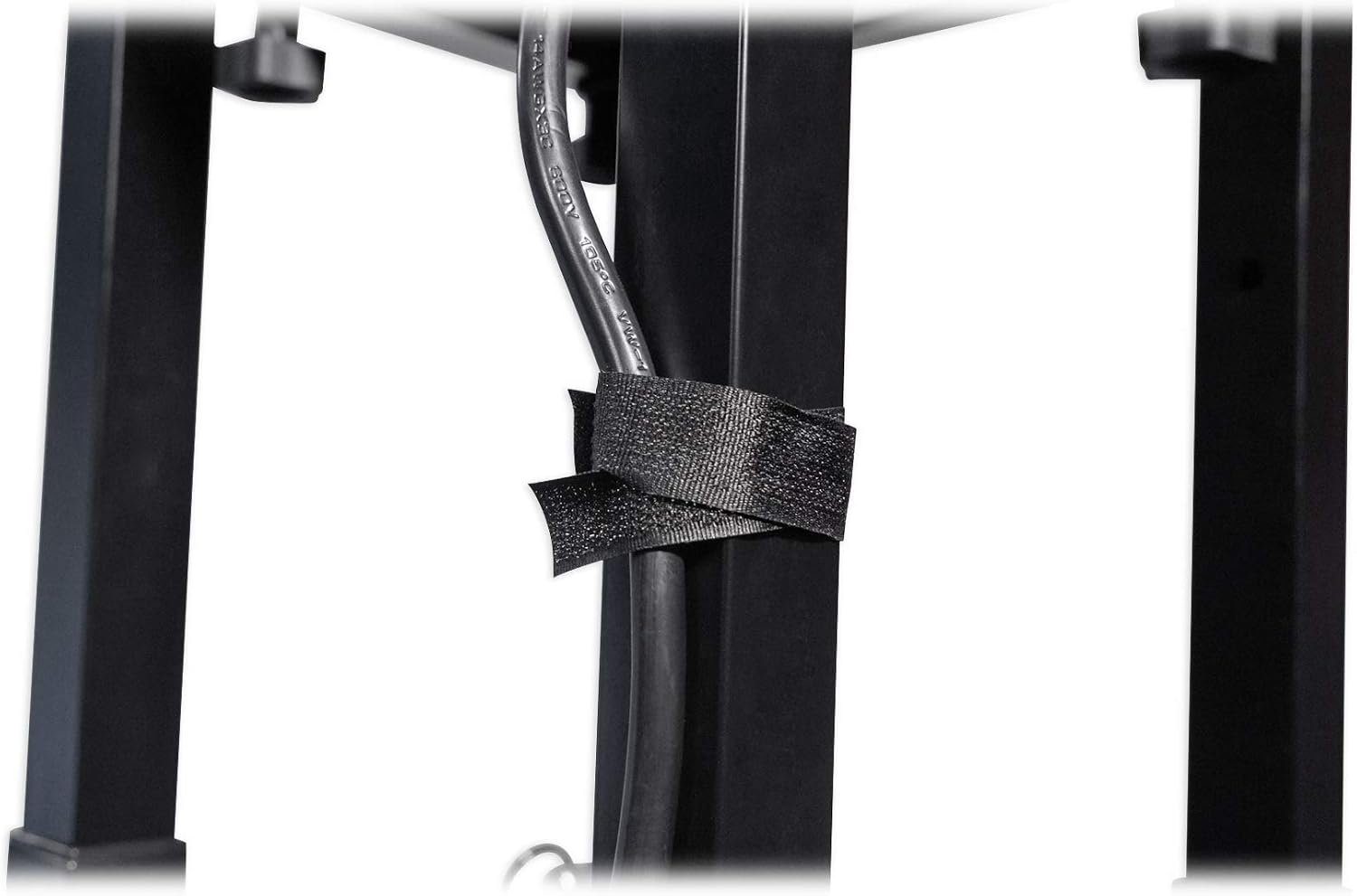 Rockville RTP32B Totem Pole Moving Head Light Stand, Adjustable 39 - 68.8 in, Black/White Scrims, Carry Bags, Tool‑Free Setup, 35mm Speaker Mount, for Mobile DJs & Events