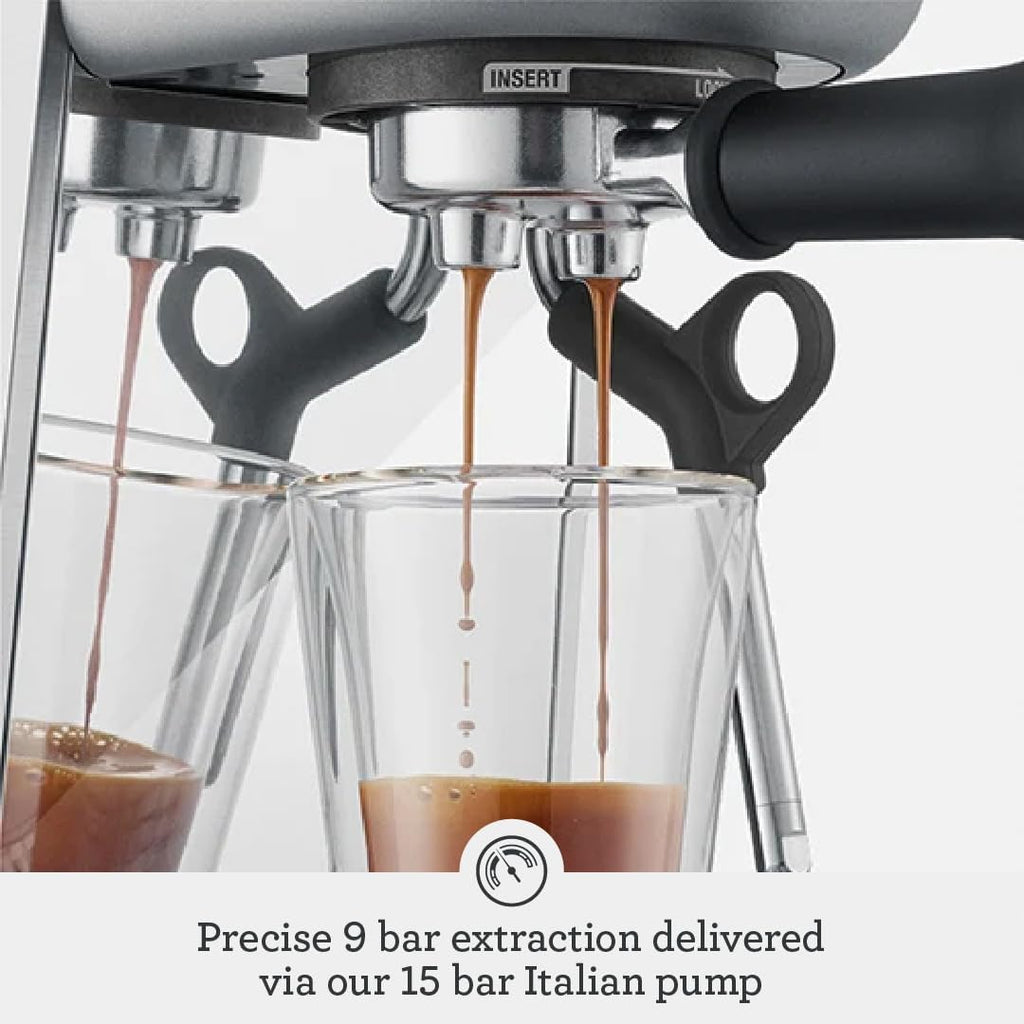 Breville RM-BES500BSS1BUS1 Bambino Plus Espresso Machine, Brushed Stainless Steel (Certified Remanufactured)