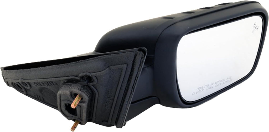 Kool Vue Passenger Side Power Heated Mirror for Ford Explorer 2011-2015 Power Fold With Signal Light, Blind Spot Monitor, Memory & Puddle Lamp Paintable