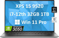 Dell XPS 15 9520 15.6' FHD+ (Intel 12th Gen 14-Core i7-12700H (Beat i9-11980HK), 32GB DDR5 RAM, 1TB SSD, RTX 3050) Business Laptop, Backlit, FP, Thunderbolt 4, Webcam, Win 11 Pro