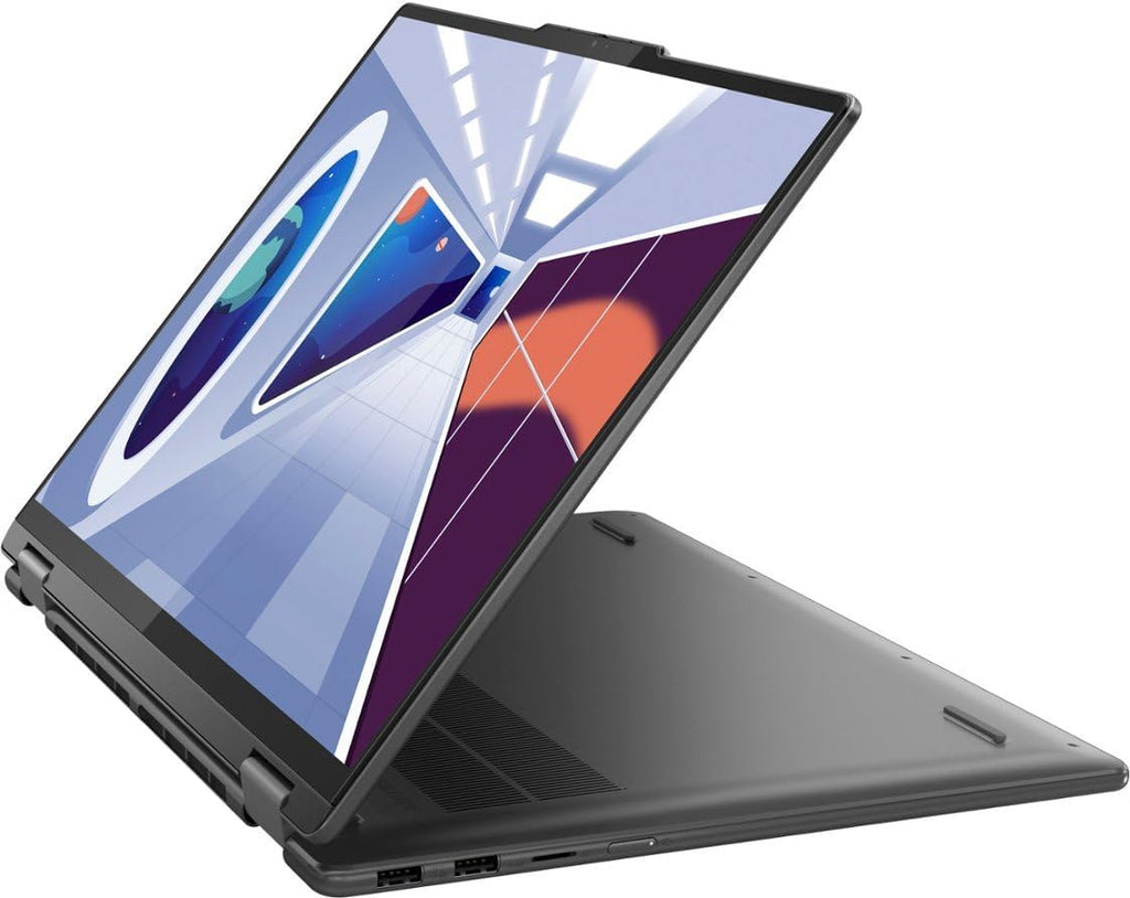Lenovo 2023 Yoga 7i 16' 2-in-1 Touchscreen Laptop, 13th Intel Evo Platform 10-Core i7-1355U, 16GB LPDDR5 RAM, 1TB SSD, Intel Iris Xe Graphics, Backlit KB, FP, 1080p IR Webcam, Win11 Home