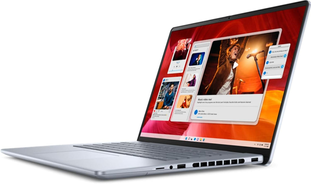 Dell Inspiron 7640 Laptop (2024) | 16' 1920x1200 FHD+ | Core Ultra 7-155H - 1TB SSD Hard Drive - 32GB RAM | 16 cores @ 4.8 GHz Win 11 Home Blue (Renewed)